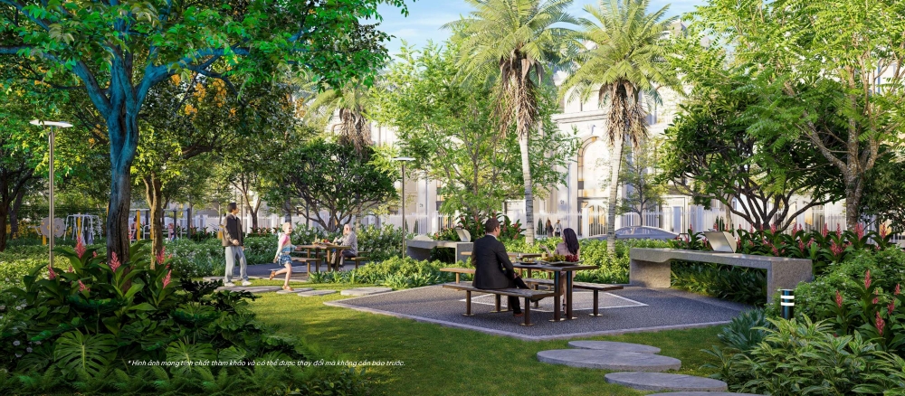 Hạ tầng và không gian sinh thái tại dự án Doji Hoa Động