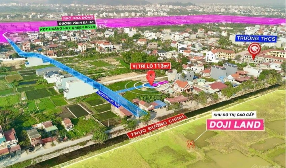 Khả năng kết nối từ vị trí Doji Hoa Động tới y tế và không gian văn hóa cấp thành phố Khả năng kết nối từ vị trí Doji Hoa Động tới y tế và không gian văn hóa cấp thành phố