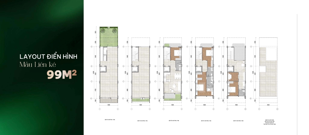 Layout thiết kế mẫu nhà liền kề điển hình tại dự án Doji Hoa Động Layout thiết kế mẫu nhà liền kề điển hình tại dự án Doji Hoa Động