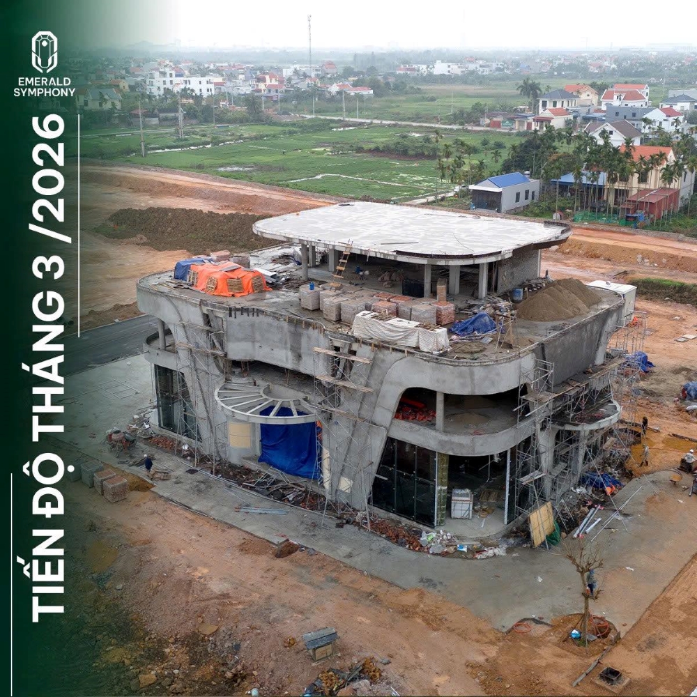 Tiến độ xây dựng dự án Doji Hoa Động trong tháng 3/2026: Clubhouse và hệ thống tiện ích dần hoàn thiện Tiến độ xây dựng dự án Doji Hoa Động trong tháng 3/2026: Clubhouse và hệ thống tiện ích dần hoàn thiện