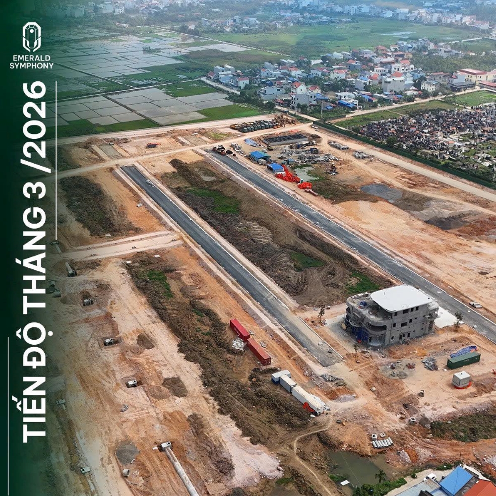 Tiến độ xây dựng dự án Doji Hoa Động trong tháng 3/2026: Hệ thống giao thông nội khu được tăng tốc hoàn thiện Tiến độ xây dựng dự án Doji Hoa Động trong tháng 3/2026: Hệ thống giao thông nội khu được tăng tốc hoàn thiện