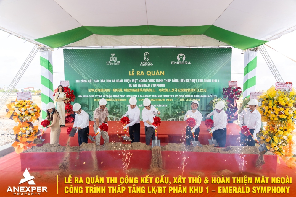 Lễ ra quân thi công phân khu 1 dự án Doji Hoa Động – Từ quy hoạch trên giấy đến công trường thực tế